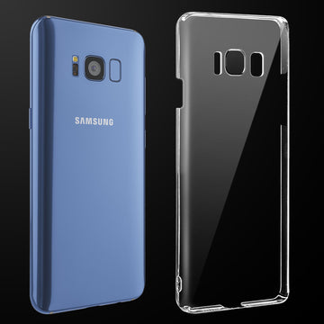 Crystal Clear Hard Back Anti-Yellowing Phone Case For Samsung S8