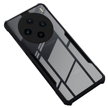 Premium Acrylic Transparent Back Cover for Vivo X100 5G