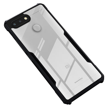 Premium Acrylic Transparent Back Cover for Redmi 6
