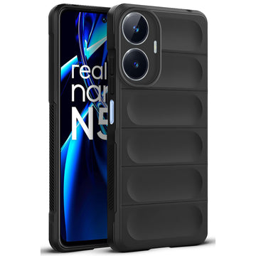 Liquid Silicone Comfort Grip Soft Touch Matte TPU Case for Realme Narzo N55