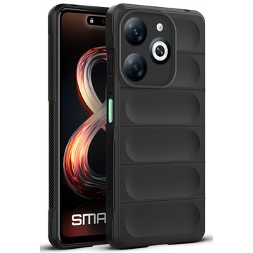 Liquid Silicone Comfort Grip Soft Touch Matte TPU Case for Infinix Smart 8