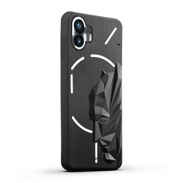 3D Design Soft Silicone Back Cover For Nothing Phone 2