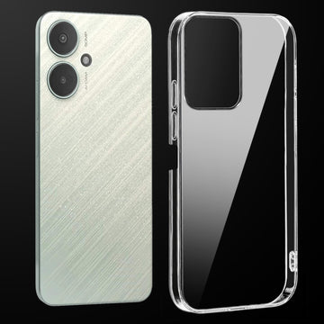 Crystal Clear Hard Back Anti-Yellowing Phone Case For Poco M6 5G