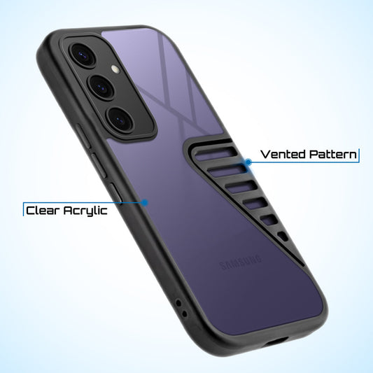 Heat Dissipation Holes Drop-Proof Back Cover for Samsung S24 5G