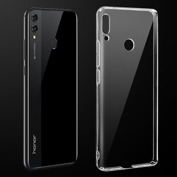 Crystal Clear Hard Back Anti-Yellowing Phone Case For Honor 8X