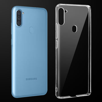 Crystal Clear Hard Back Anti-Yellowing Phone Case For Samsung A11