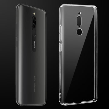 Crystal Clear Hard Back Anti-Yellowing Phone Case For Redmi 8