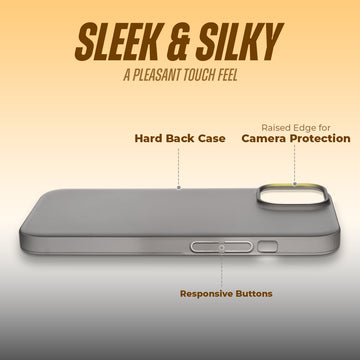 Ultra-Thin Frosted Matte Anti-Yellow Hard Back Case for Apple iPhone 11 Pro