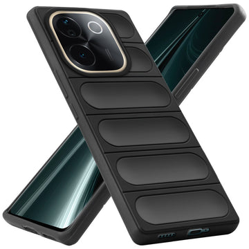 Liquid Soft Silicone Case Minimalistic Design With Matte Ring Camera Protection Back Cover For Vivo T3 Pro 5G