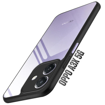 Soft Frame Clear Case For Oppo A3X 5G