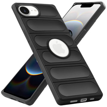 Liquid Soft Silicone Case Minimalistic Design With Matte Ring Camera Protection Back Cover For Apple iPhone 16e