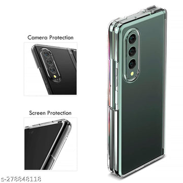 Crystal Clear Hard Back Anti-Yellowing Phone Case For Samsung Z Fold