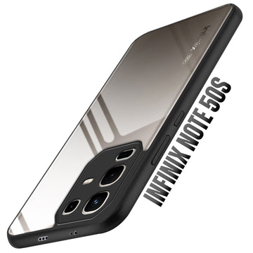 Soft Frame Clear Case For Infinix Note 50s 5G