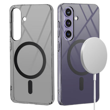 Crystal Clear Hard Back Anti-Yellowing with MagSafe Compatibility Phone Case For Samsung S23 FE 5G
