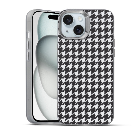 Hybrid Pattern Case For Apple iPhone 15