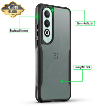 Semi-Transparent Premium Quality Back Cover Case OnePlus Nord CE 4 5G