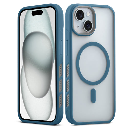 Functional and Stylish with Enhanced Heat Management Magsafe Compatible Back Case For Apple iPhone 15