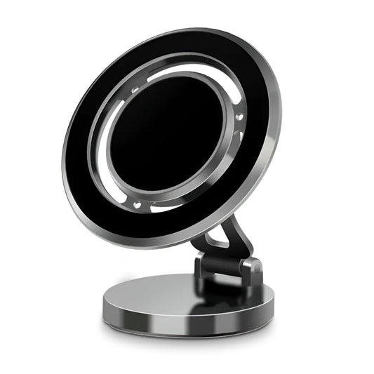 360° Adjustable Magnetic Mobile Stand with Adhesive Base for Cars, Compatible with Smartphone’s
