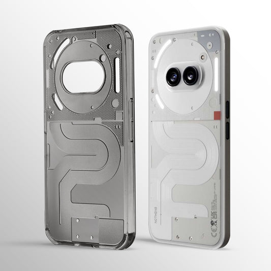 Soft Transparent Hybrid Slim Fit Frosted Matte Silicone TPU Back Cover for Nothing Phone 2A