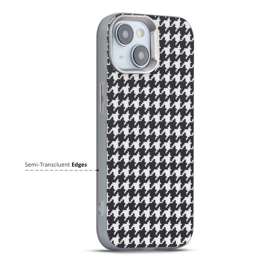 Hybrid Pattern Case For Apple iPhone 15