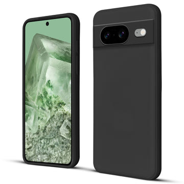 Matte Soft Silicone Back Cover for Google Pixel 8