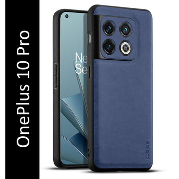 Elegant Leather Finish Back Cover for OnePlus 10 Pro 5G