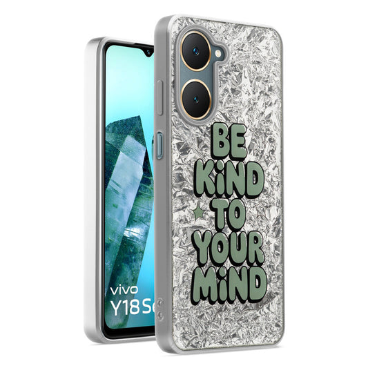 Shiny Foil Back Case for Vivo Y18