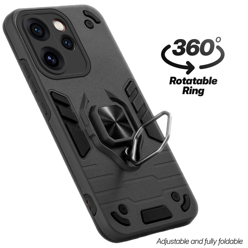 MaiJin Case for OPPO Reno Ace (6.5 inch) 2 in 1 Shockproof with Kickstand Feature Hybrid Dual Layer Armor Defender Protective Cover (Grey MaiJin Case for OPPO Reno Ace (6.5 inch) 2 in 1 Shockproof with Kickstand Feature Hybrid Dual Layer Armor Defender Protective Cover (Grey