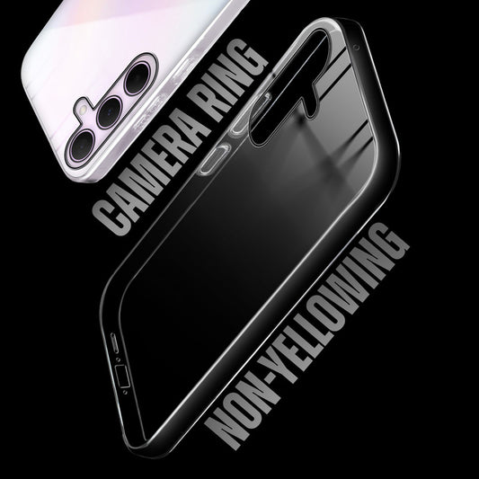Crystal Clear Colorful Camera Guard for Samsung A35 5G