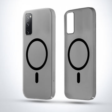 Sleek Frosted Matte Hard Back Cover With MagSafe Compatible Back Case for Samsung S20 FE 5G