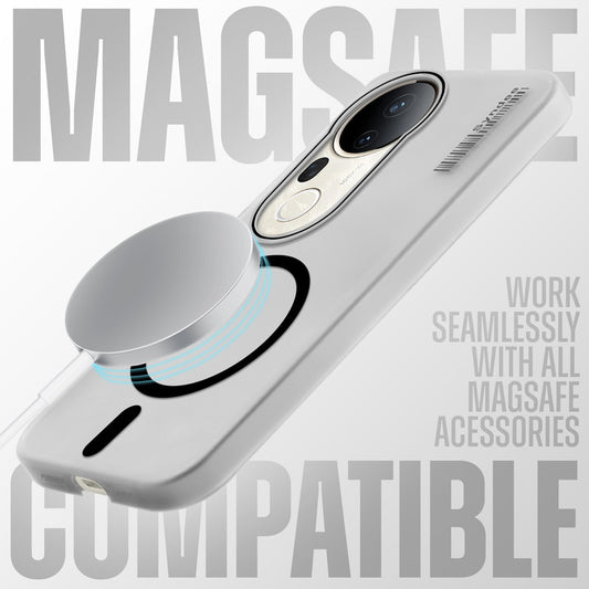 New Sleek Matte MagSafe Case For Vivo T4 Ultra 5G
