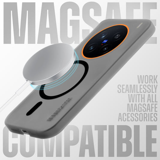 Colorful Frosted Matte MagSafe For Vivo X200 Pro 5G