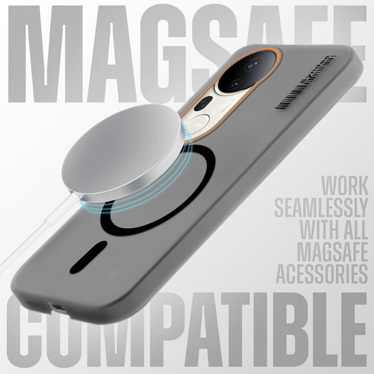 Colorful Frosted Matte MagSafe For Vivo T4 Ultra 5G