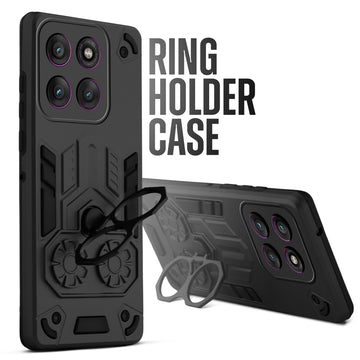 Heavy Duty Shockproof Case with Reinforced Corners for Motorola Moto Edge 60 Pro 5G , Soft Cushioning & Camera Protection