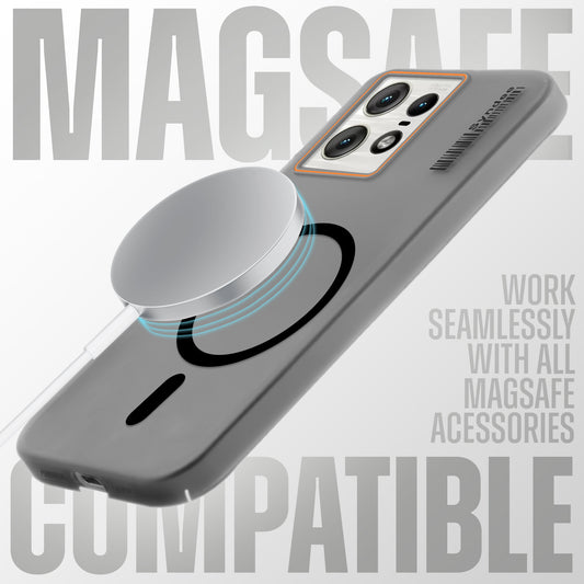 Colorful Frosted Matte MagSafe For Motorola Moto Edge 50 Pro 5G