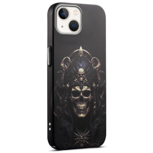 Nightfall Skull Cluster Design With Hard Back Case For Apple iPhone 15