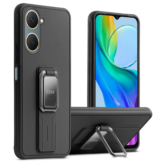 Silicone Case with Kickstand For Vivo Y18