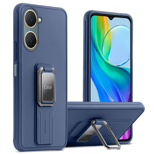 Silicone Case with Kickstand For Vivo Y18