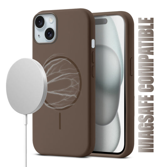 MagSafe Compatible Liquid Silicone Case For Apple iPhone 15