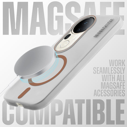 New Sleek Matte MagSafe Case For Vivo T4 Ultra 5G