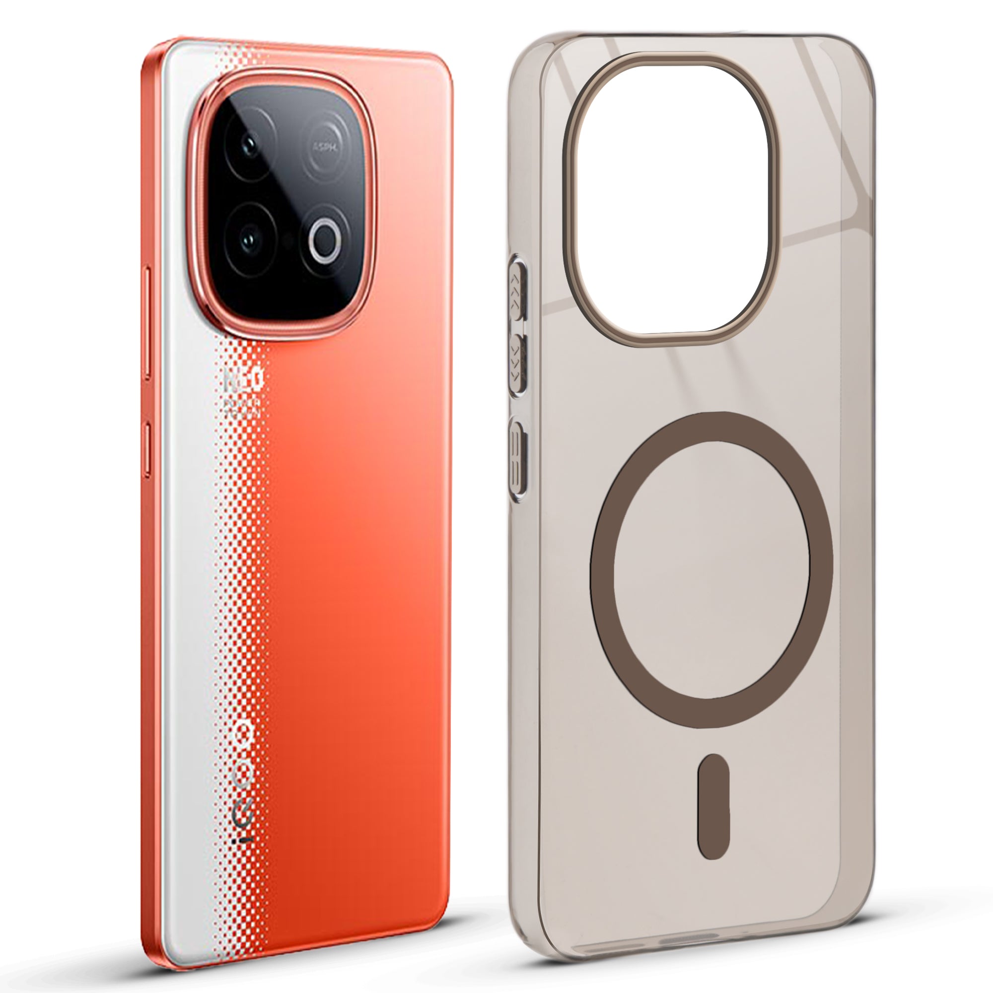Grey Anti-Yellow Scratch Resistant Case for iQOO Neo 10 5G - Image 2
