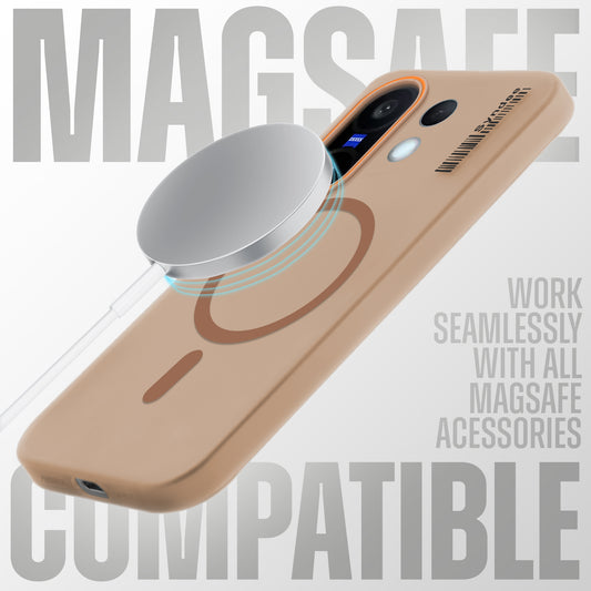 Colorful Frosted Matte MagSafe For Vivo X200 FE 5G