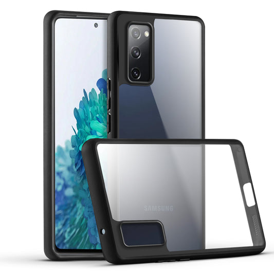 Soft Frame Clear Case For Samsung S20 FE 5G