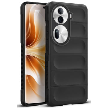 Liquid Silicone Comfort Grip Soft Touch Matte TPU Case for Oppo Reno 11 Pro 5G