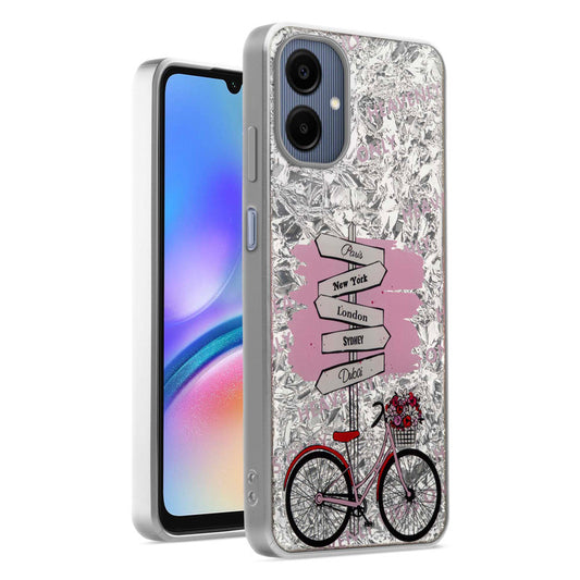 Shiny Foil Back Case for Samsung A06 5G