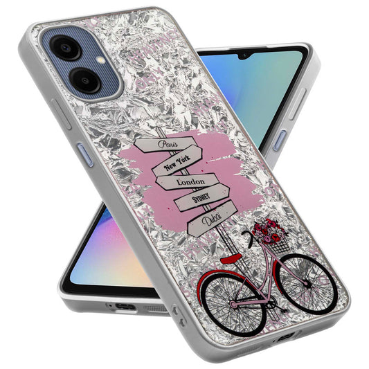 Shiny Foil Back Case for Samsung A06 5G