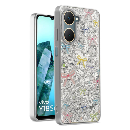 Shiny Foil Back Case for Vivo Y18