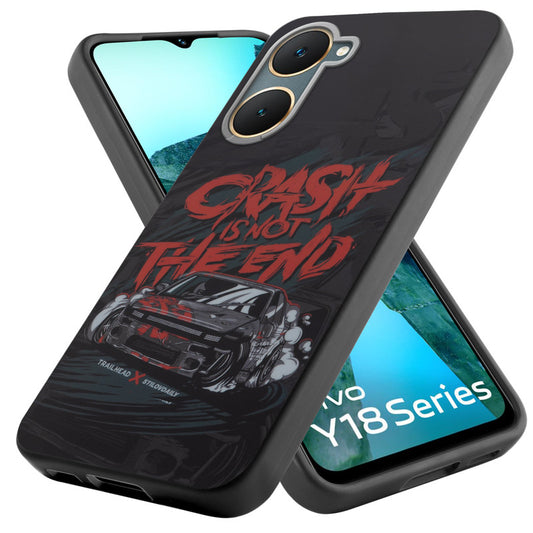 Printed Tough Case For Vivo Y18