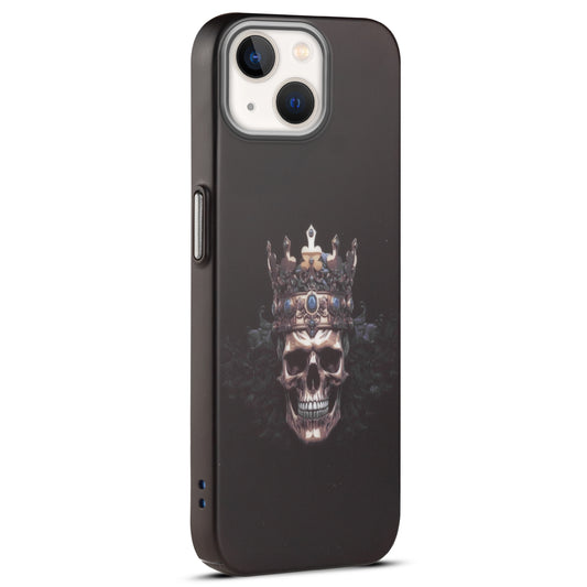 Nightfall Skull Cluster Design With Hard Back Case For Apple iPhone 15