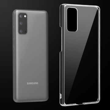 Crystal Clear Hard Back Anti-Yellowing Phone Case For Samsung S20 5G